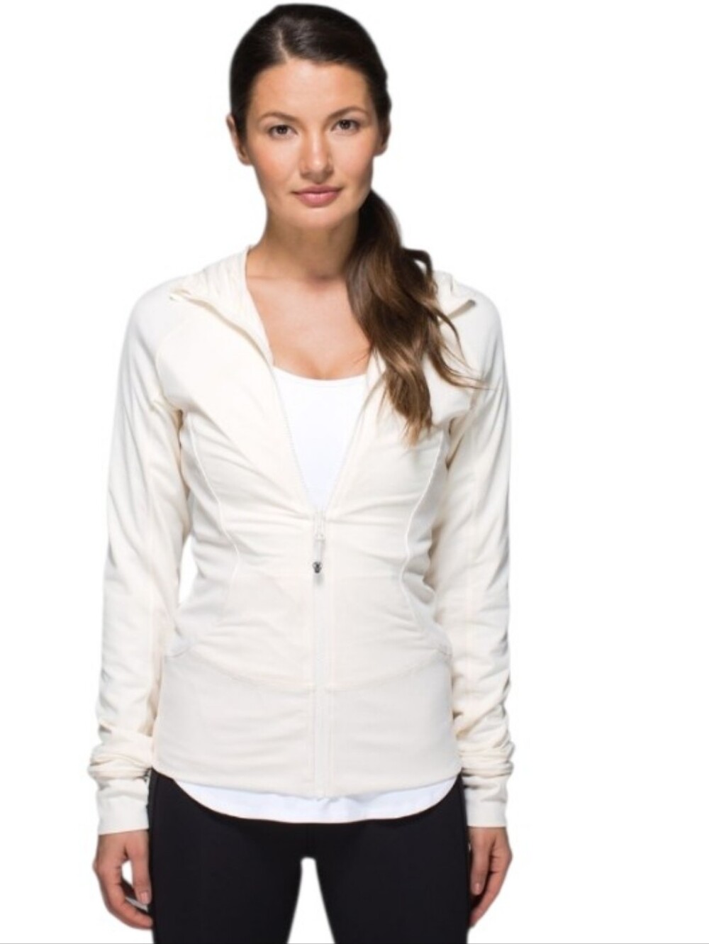 Lululemon in flux reversible jacket in Angel Snow size 8